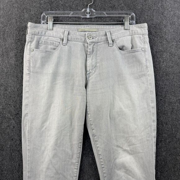 Vince Jeans Women's 32 Gray Light Wash Skinny Stretch Made in USA - Picture 2 of 10